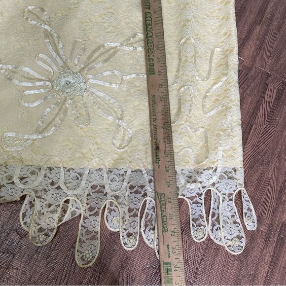 Vintage Mattina T Dress Suit Lace Top Skirt Mother of Bride Church Size 24 - Picture 13 of 13